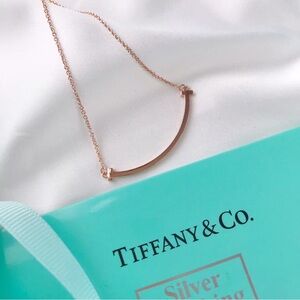 Tiffany & Co. Rose Gold Arc Necklace